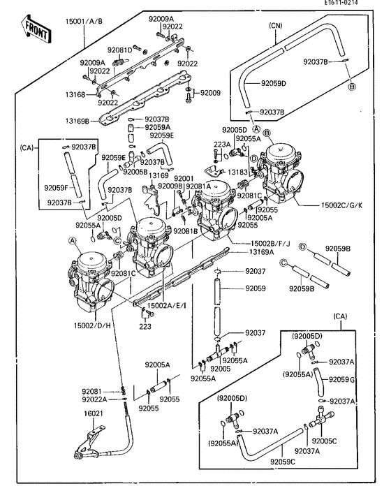 Carburetor assy
