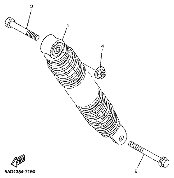 YN50R Задняя подвеска