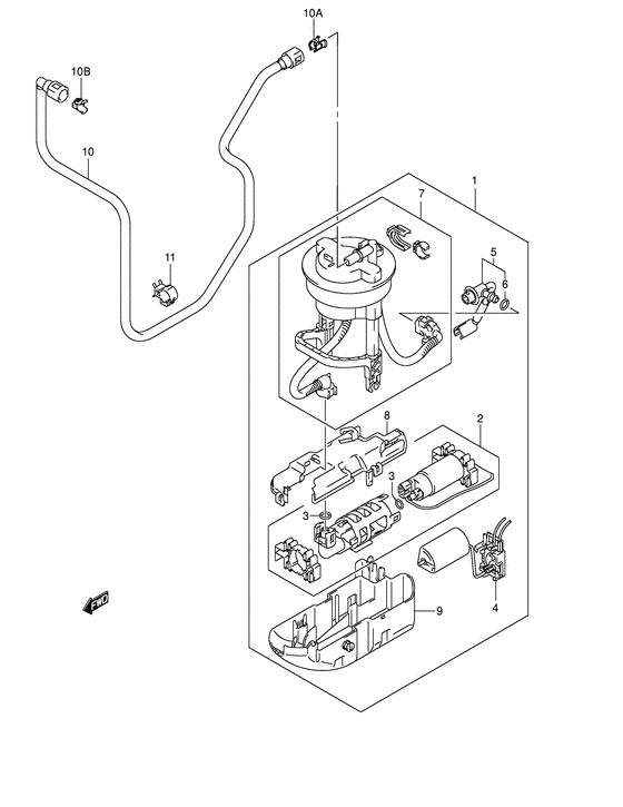 AN650 Топливный насос