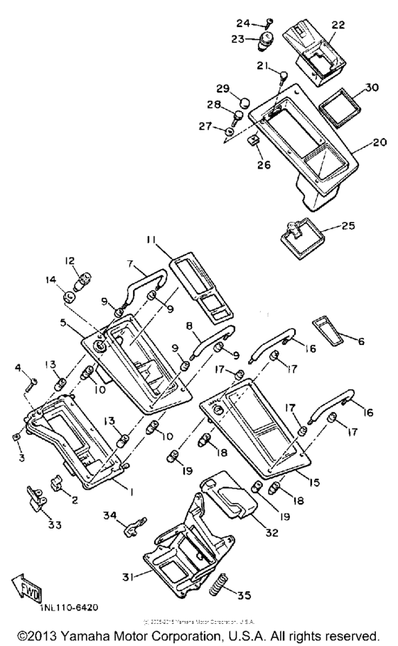 XVZ13DSC Обтекатель