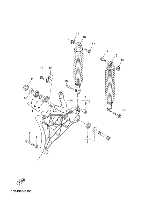 Rear arm & suspension