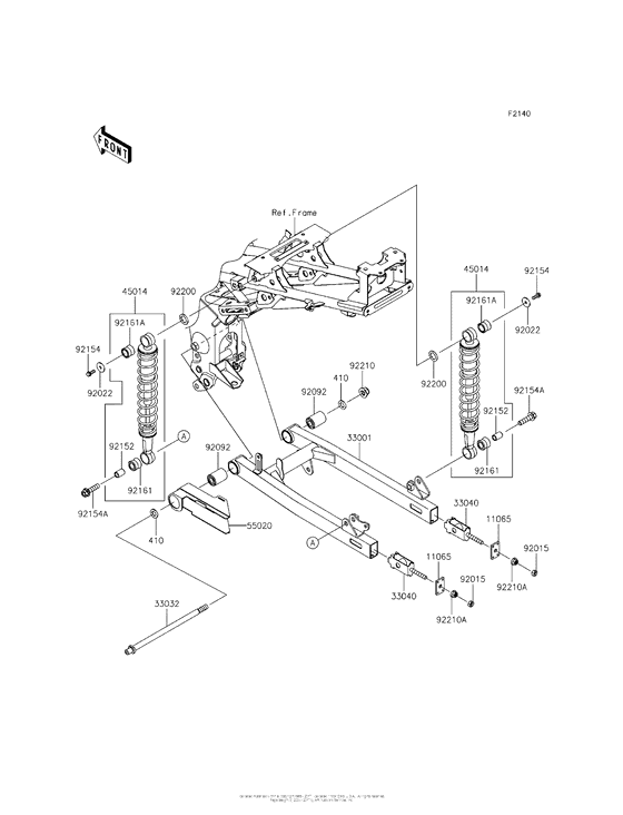 Swingarm/shock Absorber