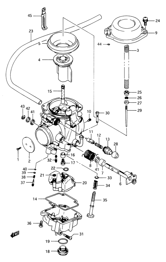 Carburetor assy