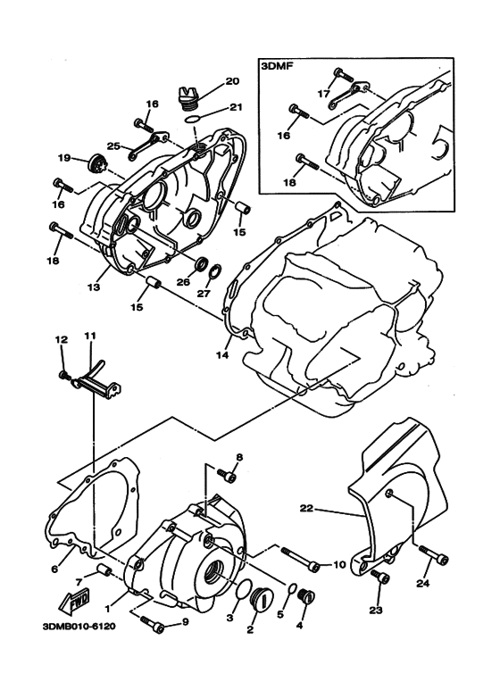 XV250S ｸﾗﾝｸｹｰｽｶﾊﾞｰ 1