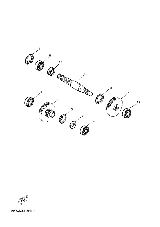 YN100 Трансмиссия
