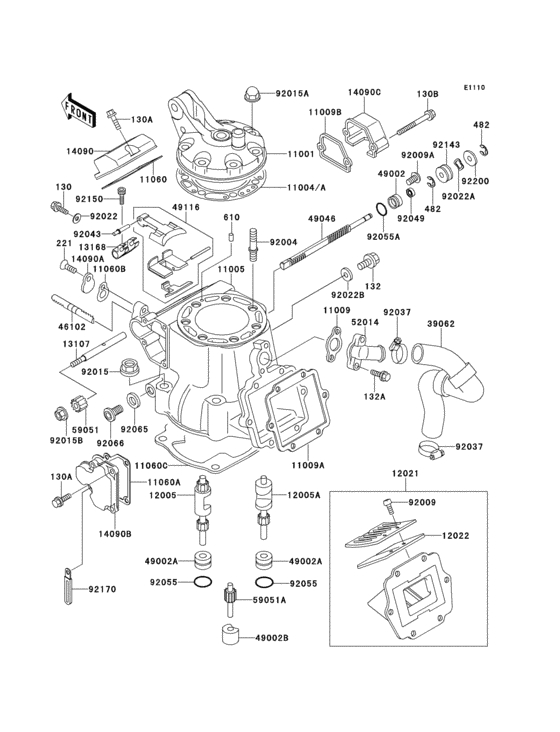 Cylinder head/cylinder(1/2)