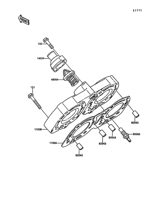 KR250 Головка цилиндров