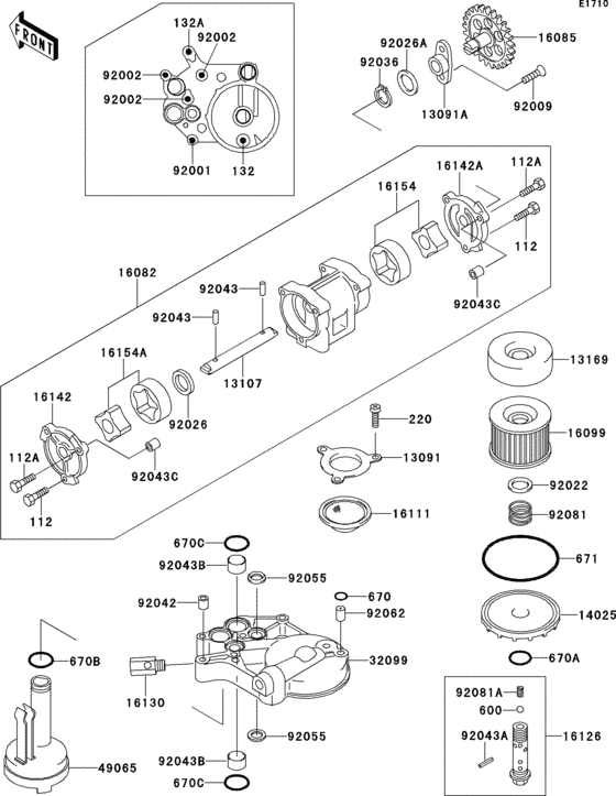 Oil pump/oil filter(1/2)