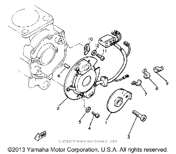 XJ650G Pickup coil governor