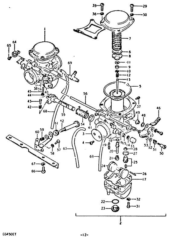 Carburetor assy