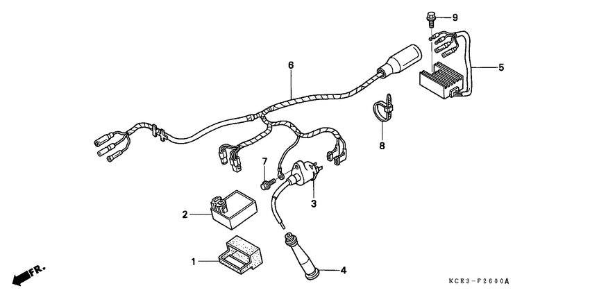 Wire harness/ ignition coil