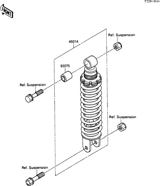 EX500 Амортизатор