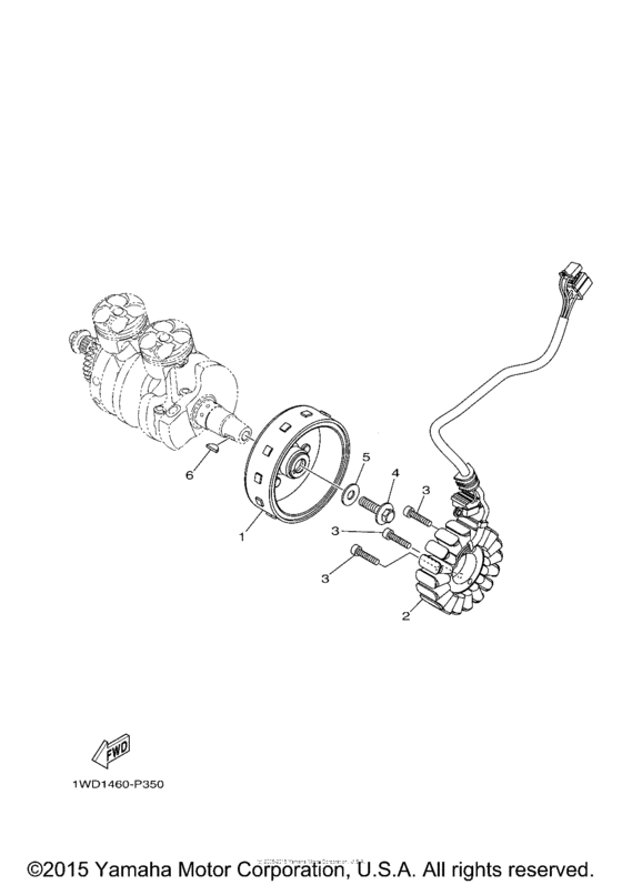 YZFR3FL Генератор