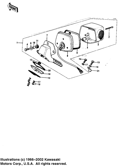 Taillight unit ass`y