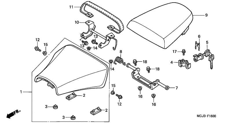 CBR900RR Пружина