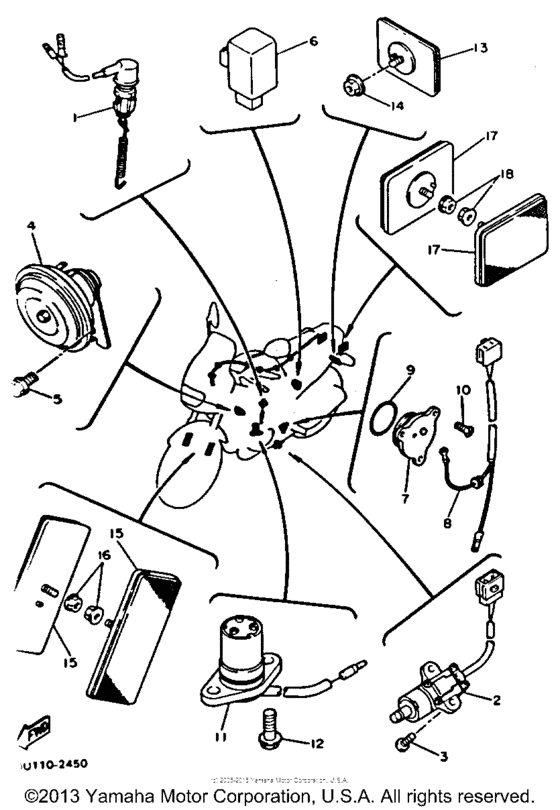 XJ600SD Электрика