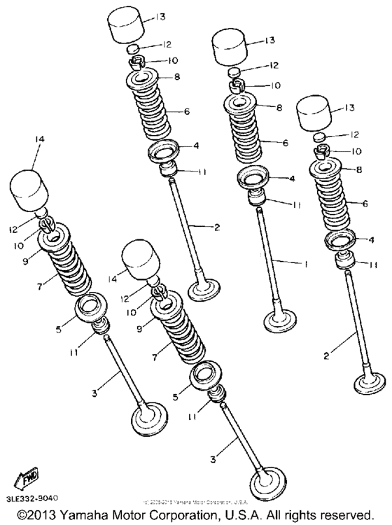 FZR1000WC Клапана