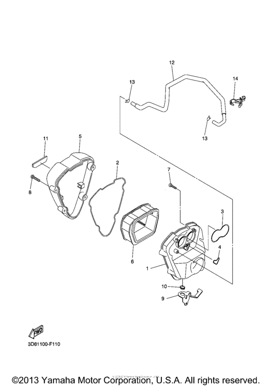 XVS1300A Впускная система