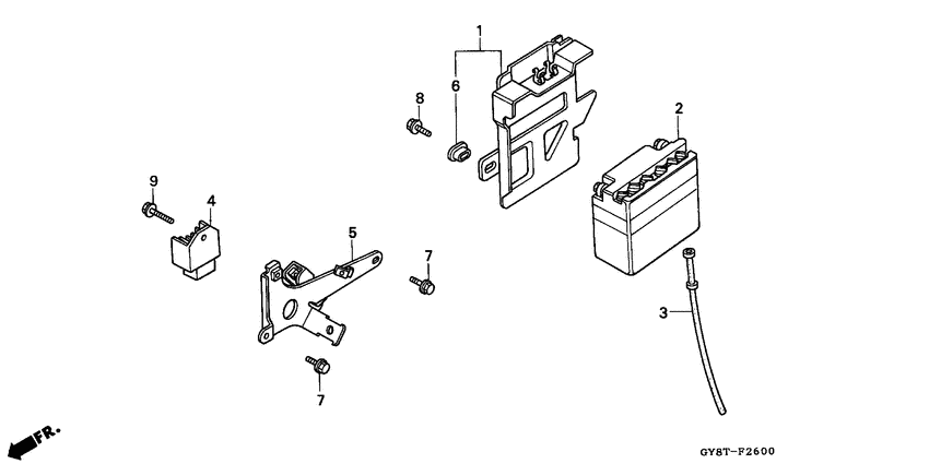 Battery/regulator