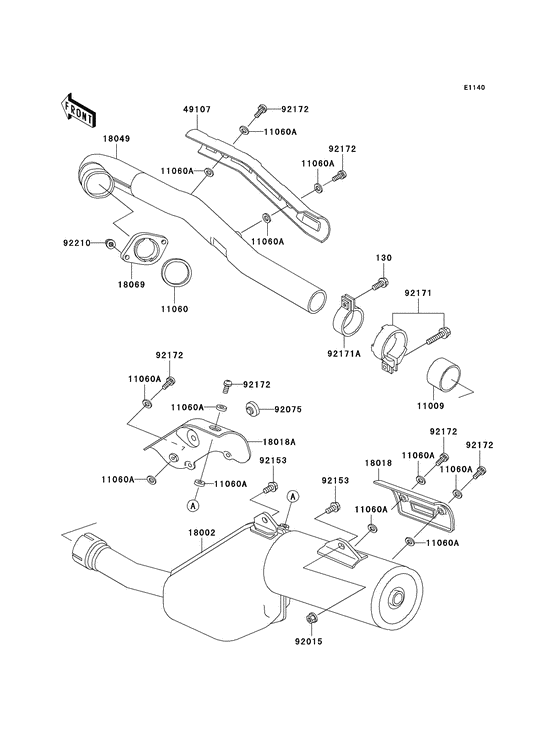 Muffler comp