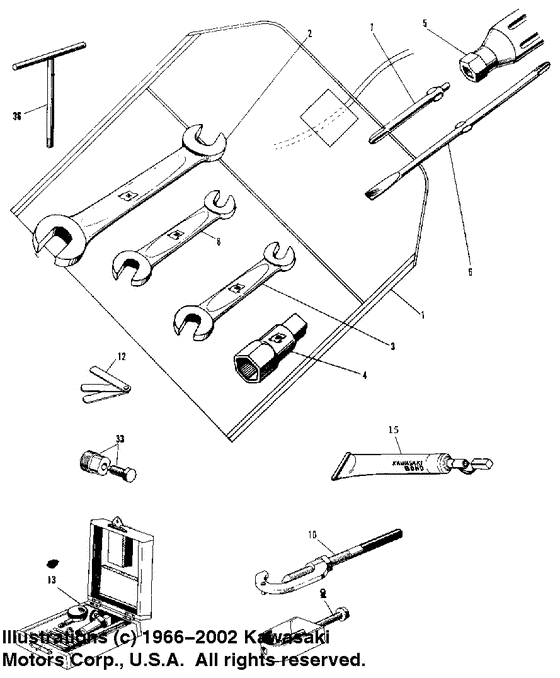  Owner tools / special service tools