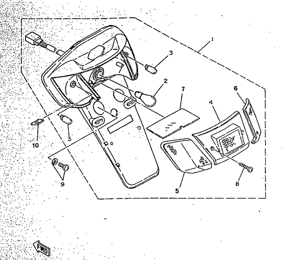 CY50R Grupo de luces traseras