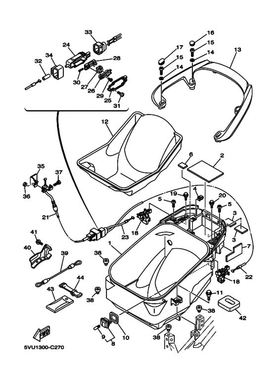 XP500 Пружина