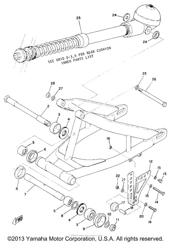 Rear arm - rear cushion