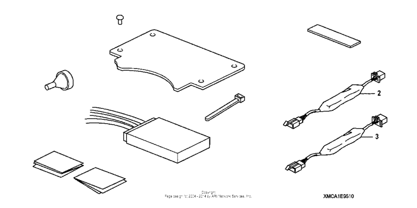 GL1800 (ABS) Cb radio kit (40 channel)