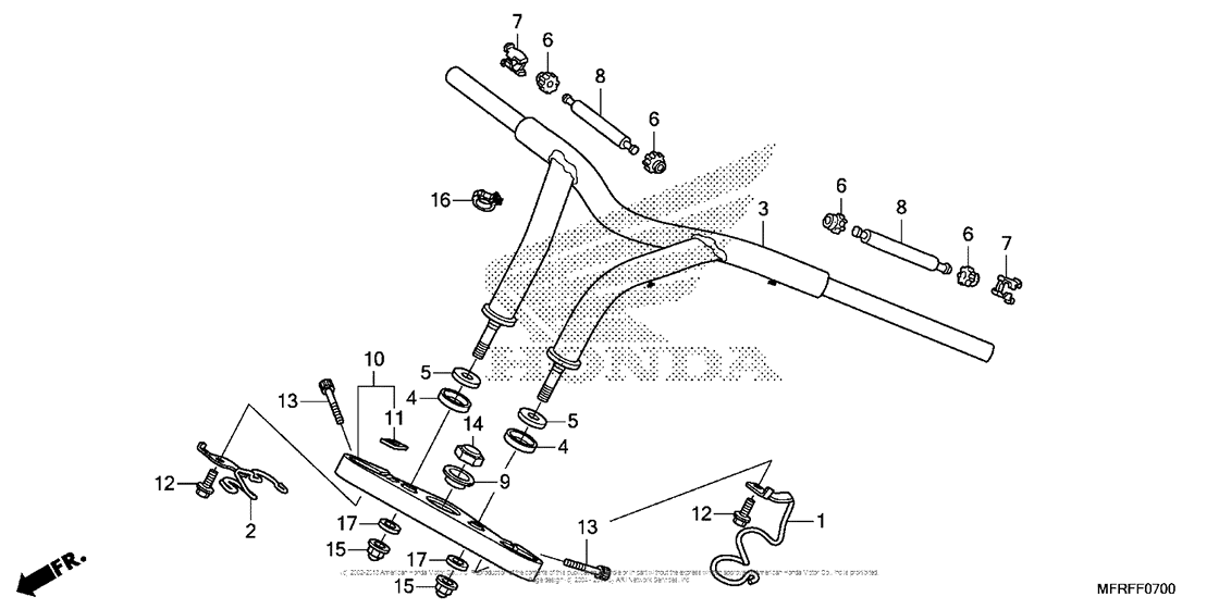 Handlebar + Top Bridge (1)