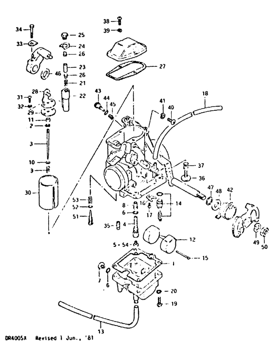Carburetor assy