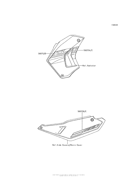 KL650 Decals (Green)(Egf)