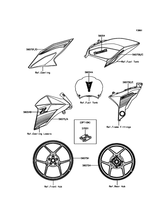 ZR800 Наклейки