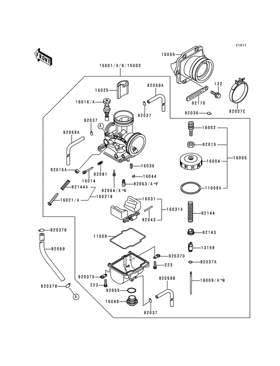 Carburetor assy