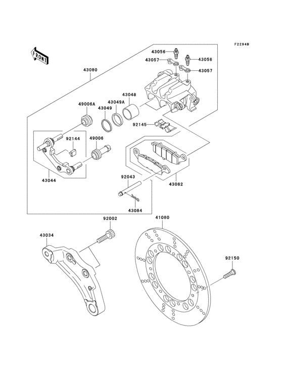 Rear brake(p24)