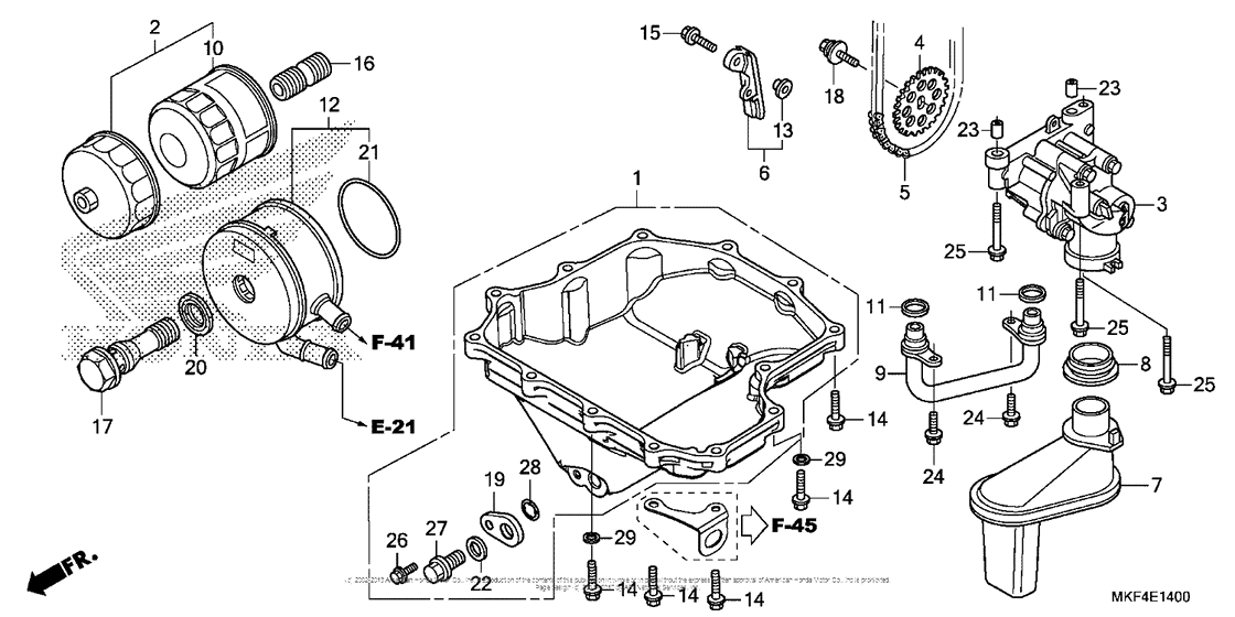 Oil Pan + Oil Pump