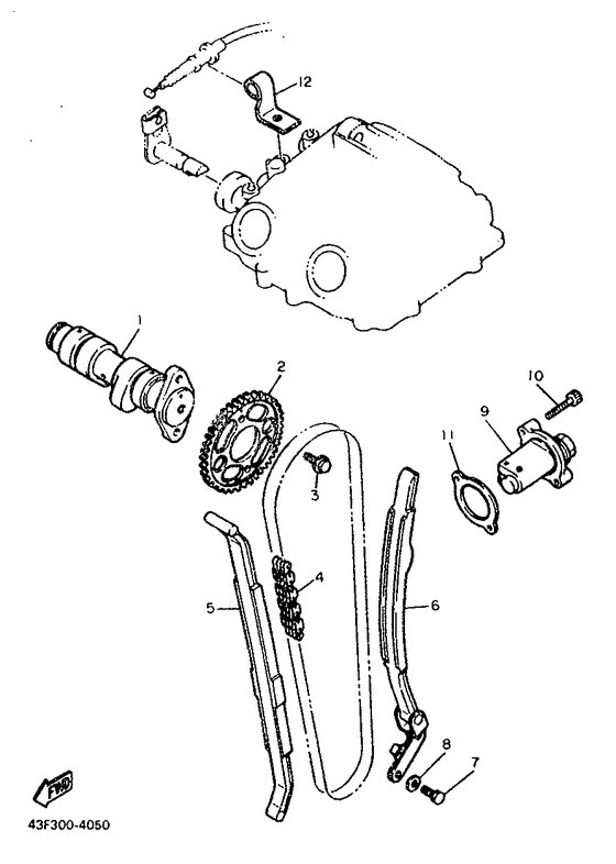 Camshaft. chain