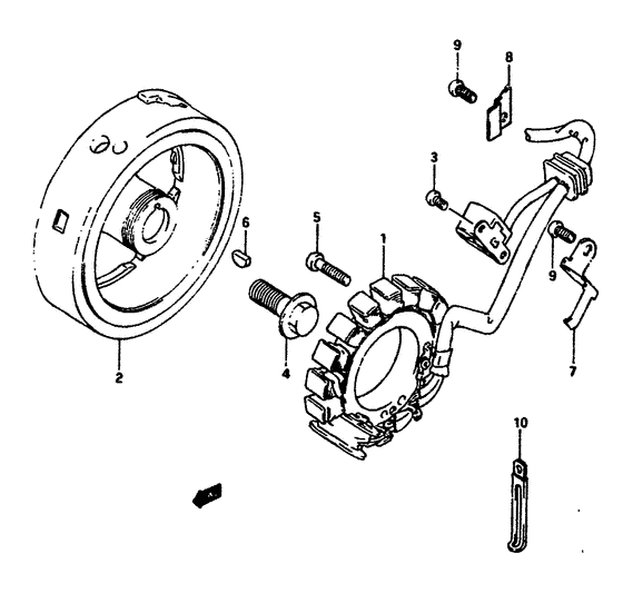 DR650 Зажигание