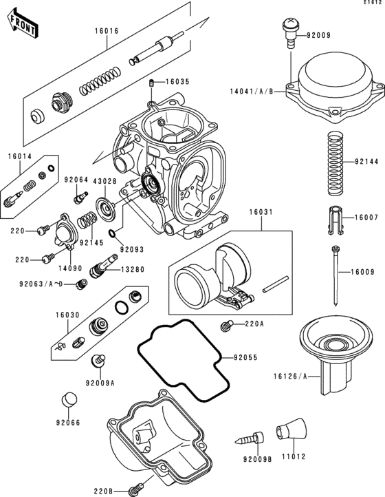 Carburetor parts(1/2)