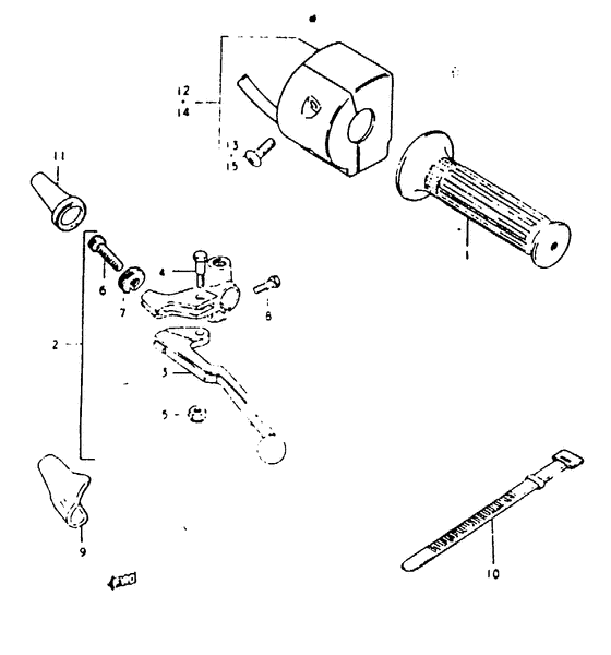 Left handle switch