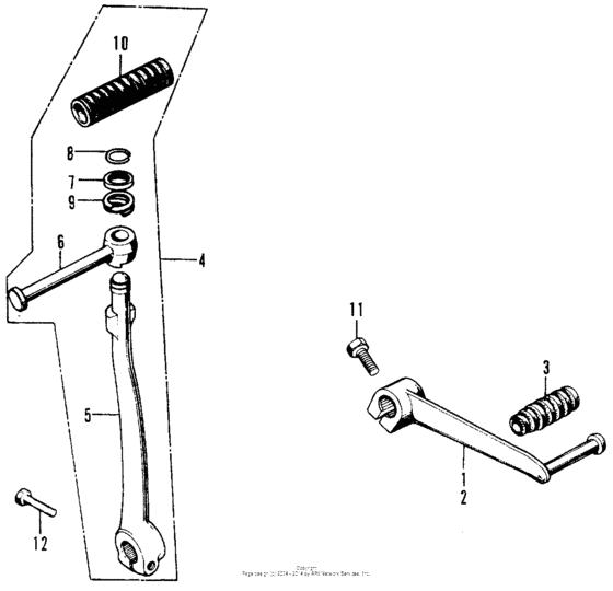 Change pedal + kick arm