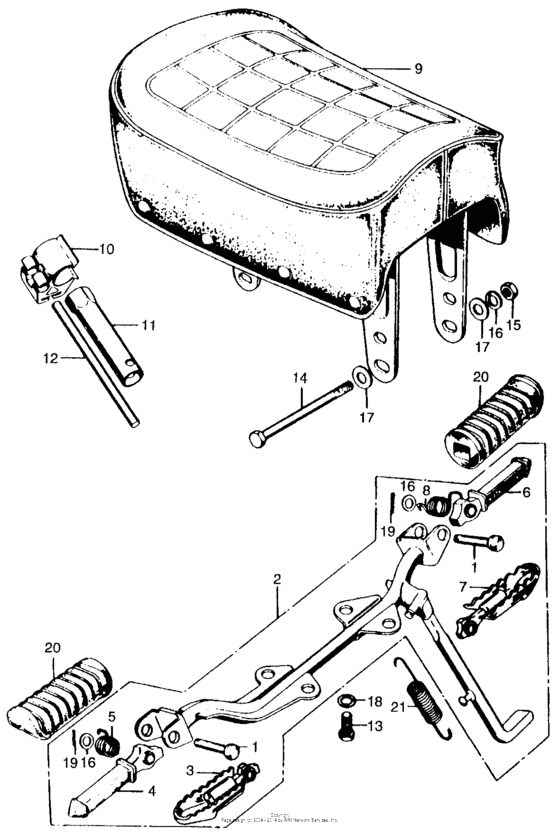Seat + step bar