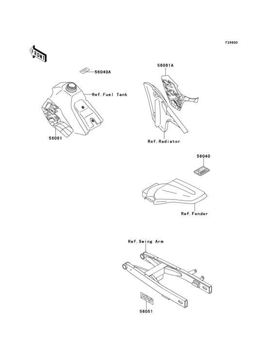 KX100 Labels(kx100-b6)