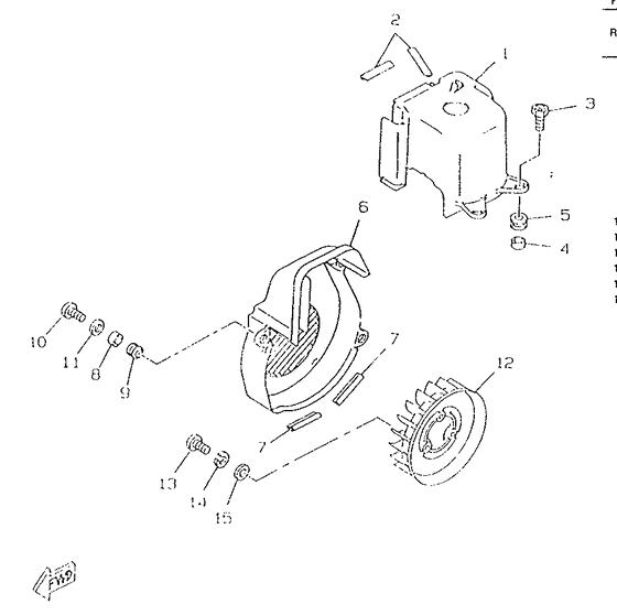 CW50RS Air shroud. fan