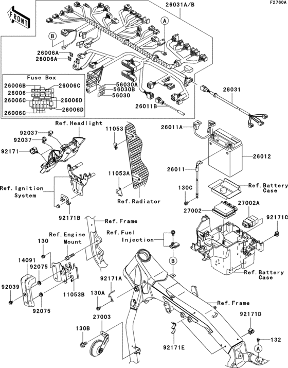 Chassis electrical equipment(a2h)