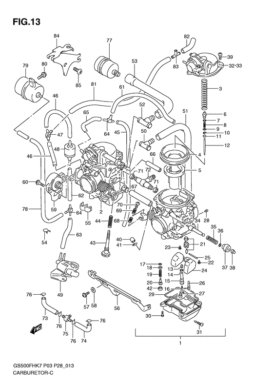 Carburetor assy