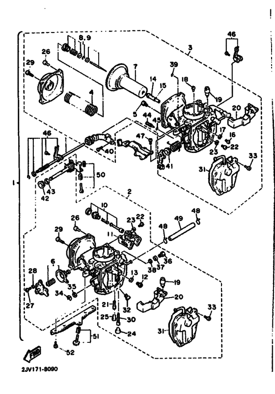 Carburetor assy