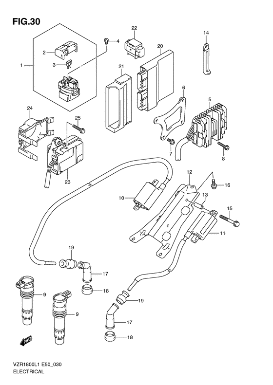 VZR1800 Equipo electrico