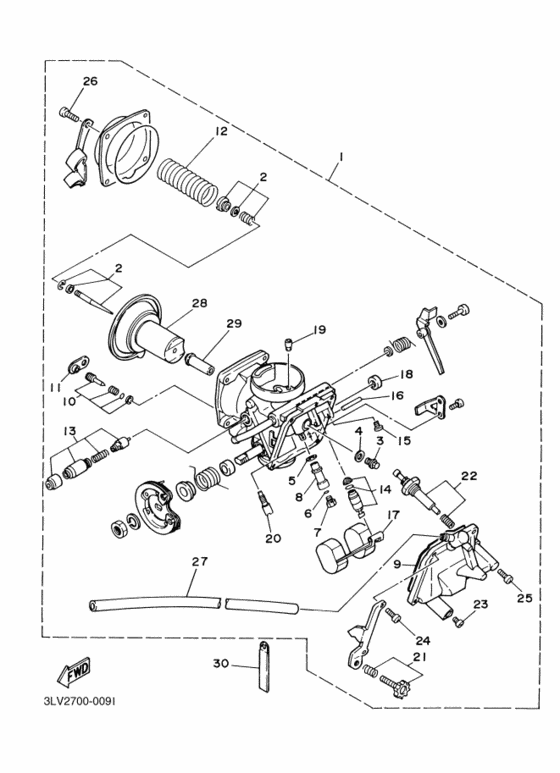 XV250 ｷﾔﾌﾞﾚﾀ