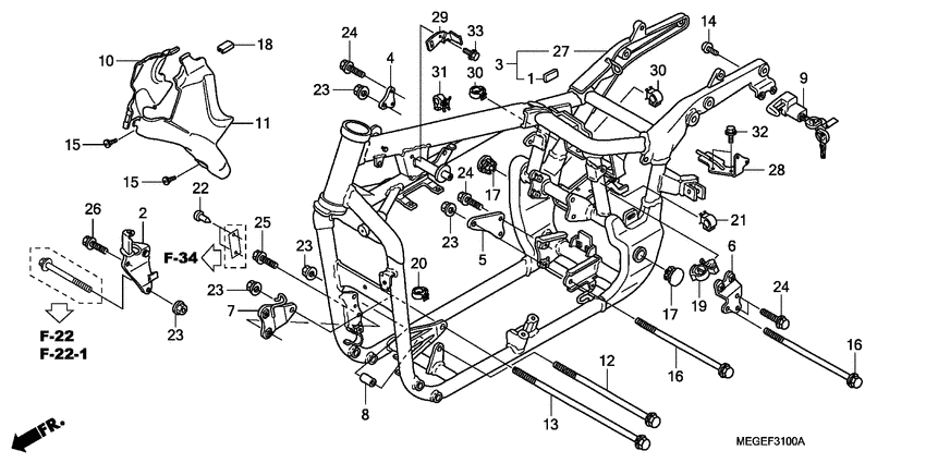 Frame body